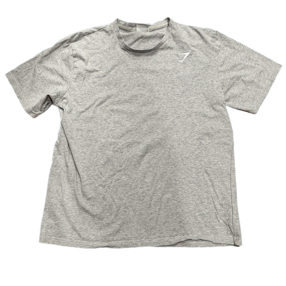 Light Gray Gymshark Men's T-Shirt